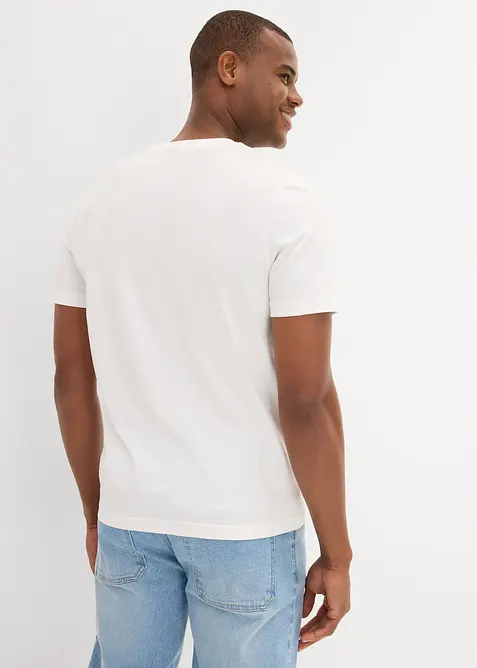 T-shirt i ren økologisk bomull, bonprix