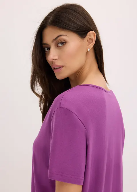 Kort pyjamas i myk viskosemiks, bonprix