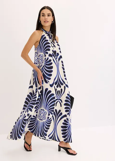 Vid maxikjole i lett viskose, bonprix