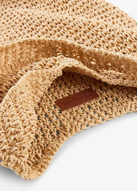 Shoppingveske i strå, bonprix