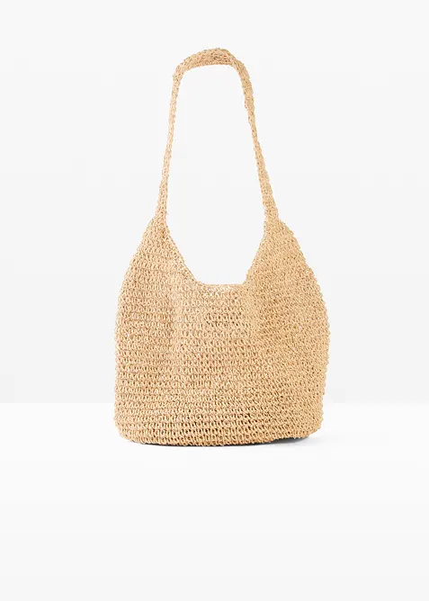 Shoppingveske i strå, bonprix