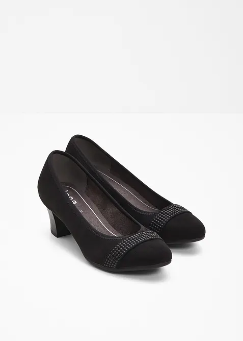 Pumps i behagelig bredde fra Jana, Jana