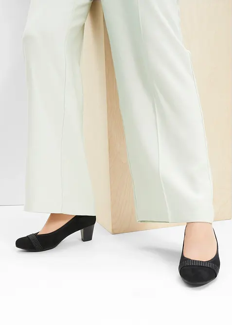 Pumps i behagelig bredde fra Jana, Jana