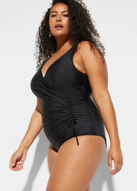 Shape-badedrakt med rynking, lett formende, bonprix