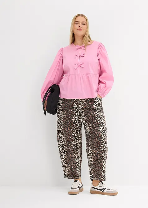 Barrel-jeans, Mid Waist, bonprix