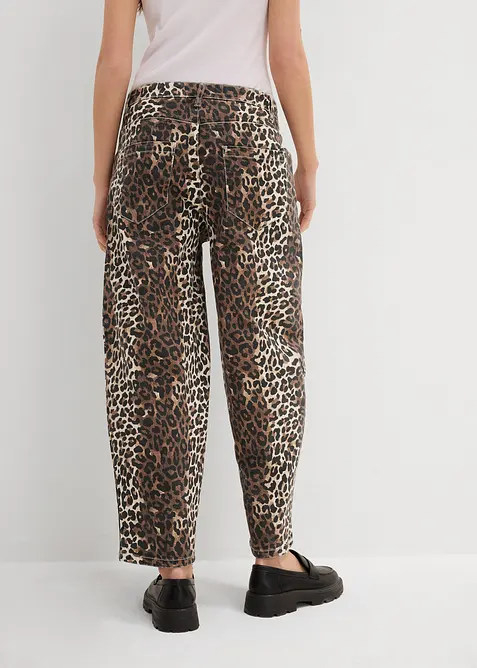 Barrel-jeans, Mid Waist, bonprix