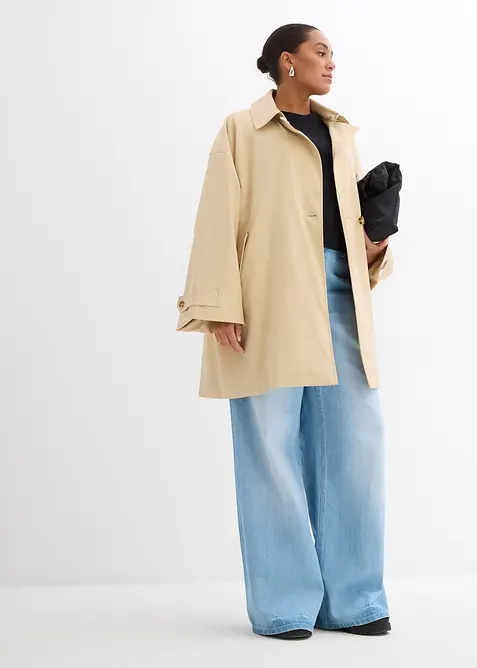 Trenchcoat i A-fasong, bonprix