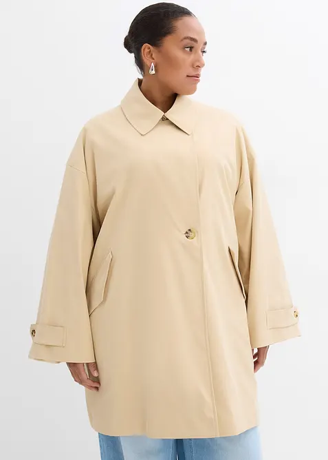 Trenchcoat i A-fasong, bonprix