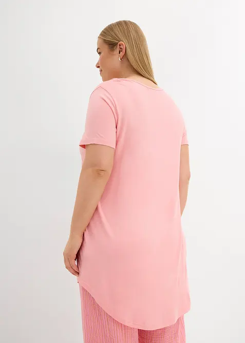 Lang topp i myk viskose, bonprix