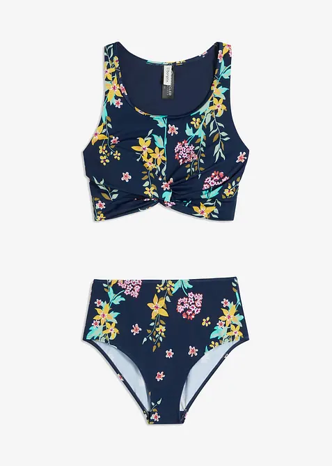 Bustier-bikini i omslagsstil (2-delt sett), bonprix