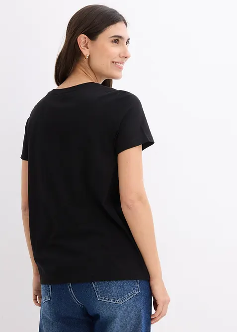 2-i-1-mammatopp i &oslash;kologisk bomull (2-pack), bonprix