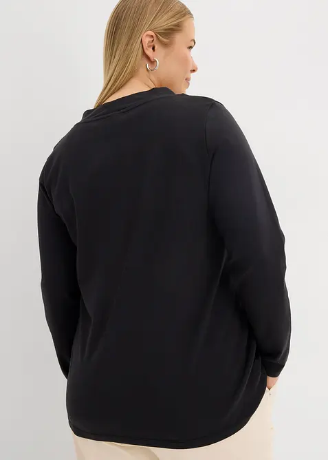 Cardigan i &oslash;kologisk bomull, bonprix