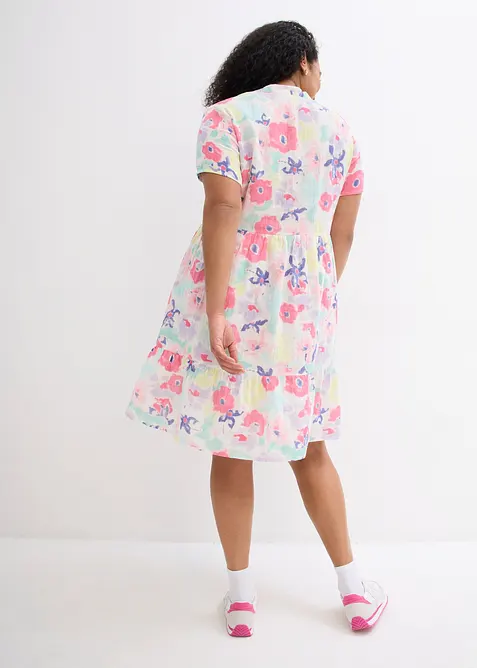 Kjole i musselin, bonprix