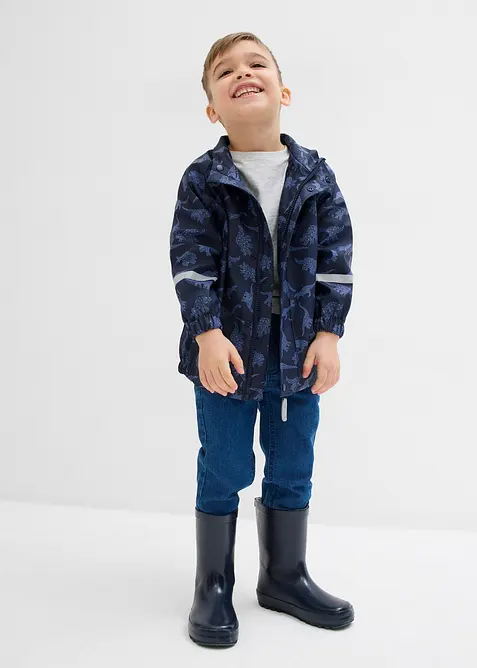 Vanntett regnjakke med hette, bonprix