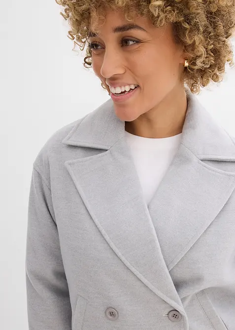 Losjakke i ullstil, bonprix