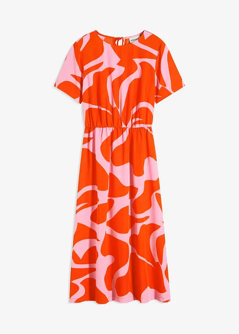 M&oslash;nstret midikjole, bonprix