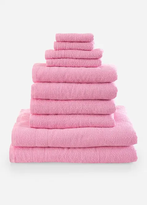 Håndklesett (10-pakning), bonprix