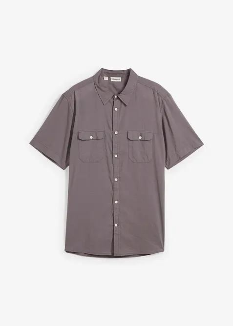 Kortermet skjorte i 100% bomull, bonprix