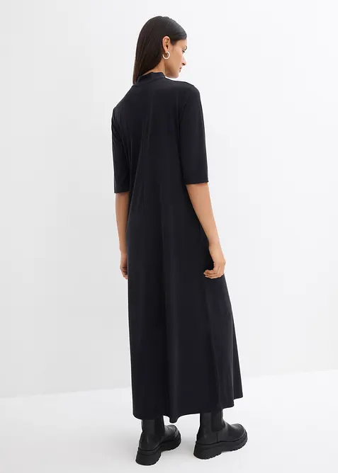 Maxikjole i myk modalmiks, bonprix