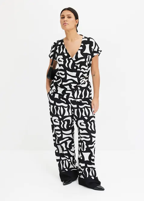 Mønstret topp, bonprix