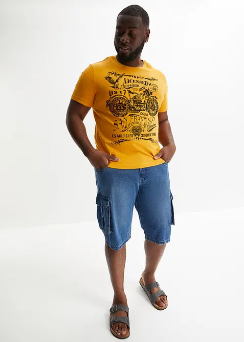 T-skjorte i 100% bomull, bonprix