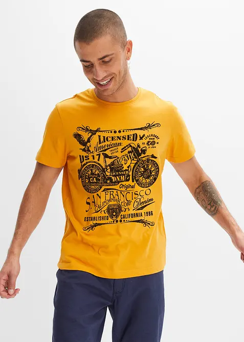 T-skjorte i 100% bomull, bonprix