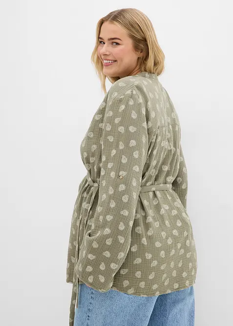 Mammabluse i ren bomullsmusselin, bonprix