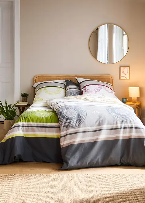 Sengesett med sirkler , bonprix