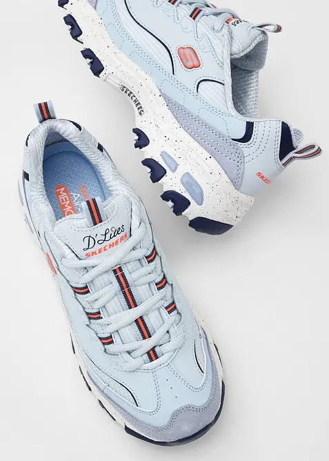 Chunky sneakers med memoryskum fra Skechers, Skechers