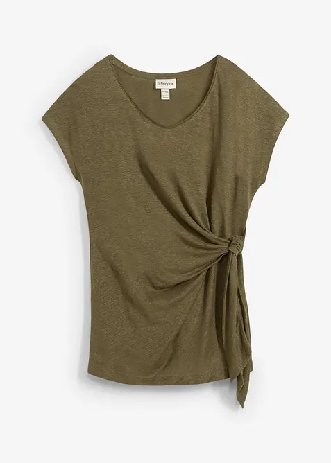 Omslagstopp i lin, bonprix