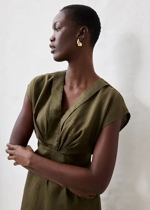 Etuikjole i lin, bonprix