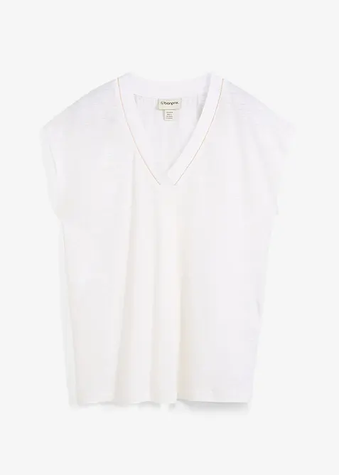 T-skjorte i lin, bonprix