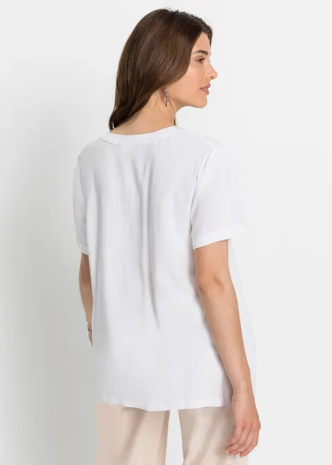 Lang tunika av milj&oslash;smart viskose, bonprix