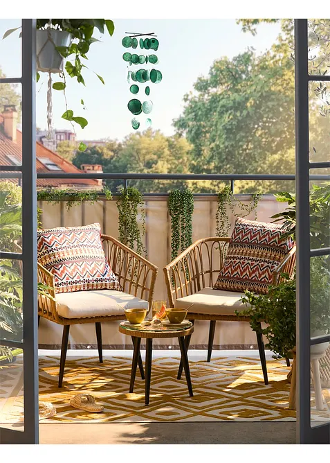 Vindspill med Capiz-skjell, Boltze Home Collections