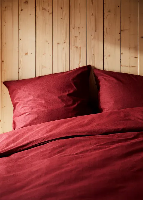 Sengesett i lin-look, bonprix