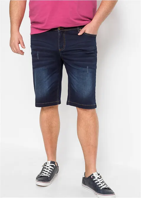 Bermudashorts i sweat-denim med komfortsnitt, Regular Fit, bonprix
