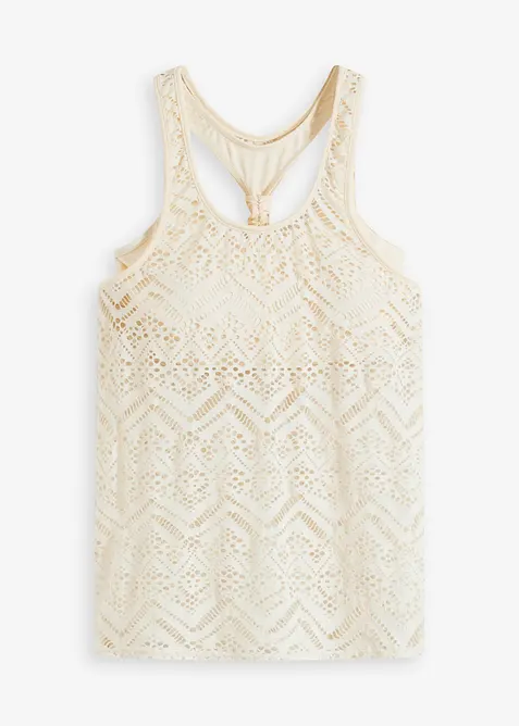 Tankini i blondemateriale (2-delt sett), bonprix