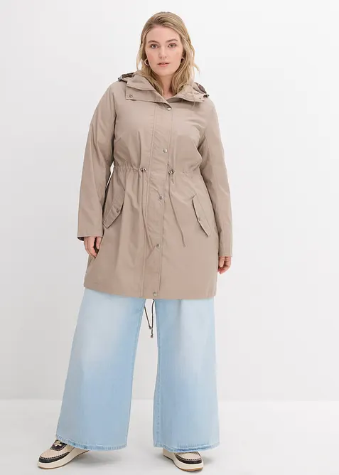 Parkas med hette, bonprix