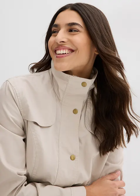 Jakke med st&aring;krage, bonprix