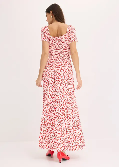 Maxikjole i viskosemiks, bonprix