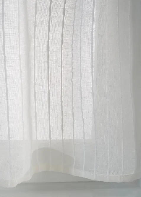 Gardinkappe med fint stripemønster, bonprix