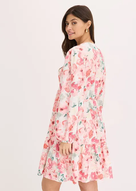 M&oslash;nstret kjole, bonprix