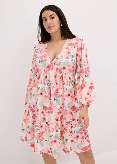 M&oslash;nstret kjole, bonprix