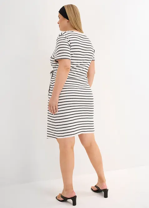 Trikotkjole i ren bomull, bonprix