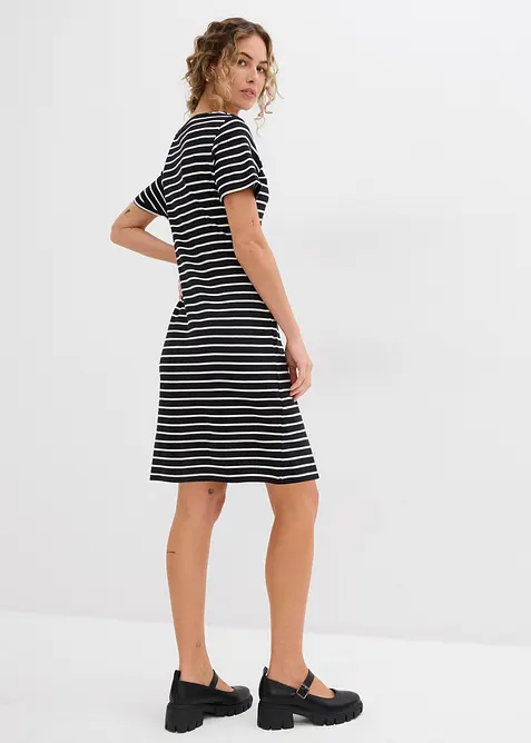 Trikotkjole i ren bomull, bonprix