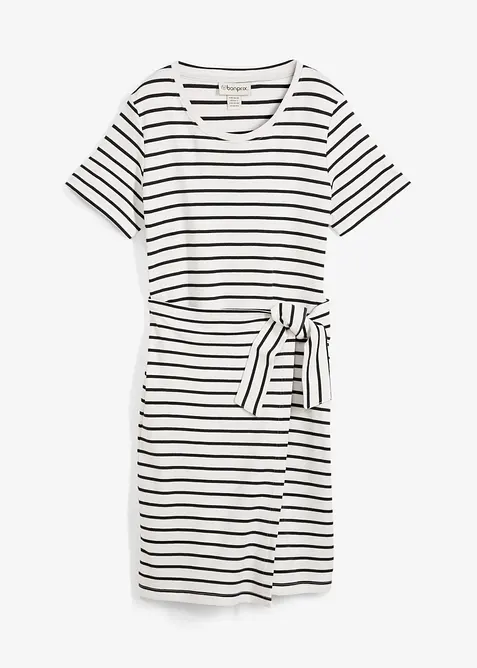 Trikotkjole i ren bomull, bonprix