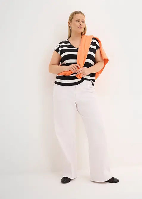 Topp med stripem&oslash;nster, bonprix