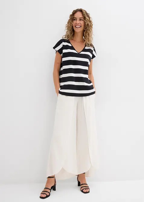 Topp med stripem&oslash;nster, bonprix