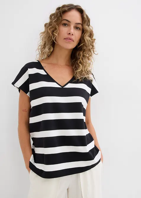 Topp med stripem&oslash;nster, bonprix