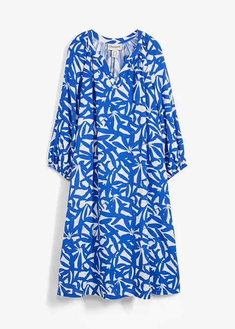 Kjole i lett viskose, bonprix